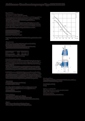Pompe de apă uzată Sulzer XJS 25 D 143