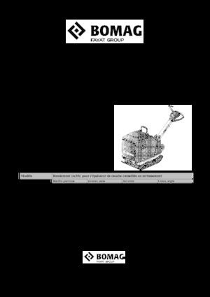 Plăci compactoare reversibile Bomag BPR 50/55 D