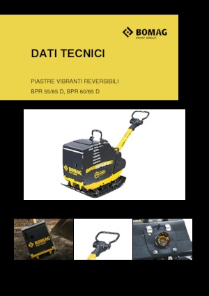 Plăci compactoare reversibile Bomag BPR 55/65 D