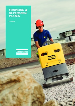 Plăci compactoare reversibile Atlas Copco LG 300