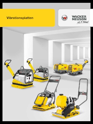 Plăci vibratoare cu o singură direcție Wacker Neuson VP 1550 A