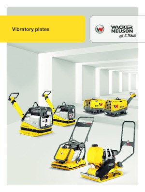 Plăci vibratoare cu o singură direcție Wacker Neuson WP1550Aw
