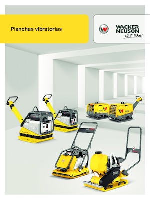 Plăci vibratoare cu o singură direcție Wacker Neuson WP1550Aw