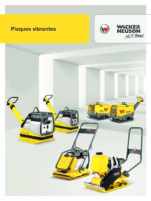 Plăci vibratoare cu o singură direcție Wacker Neuson WP1550Aw