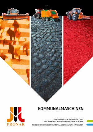 Măturători stradale montate pe trailer Pronar ZMC 2.0