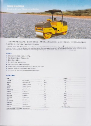 Cilindri vibratori în tandem Changlin 8065L