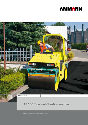 Cilindri compactori în tandem Ammann ARP 35 K