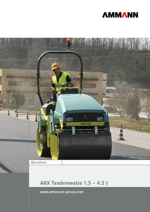 Cilindri compactori în tandem Ammann ARX 23 K