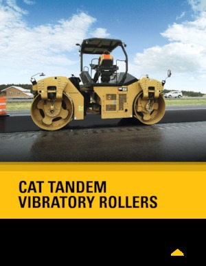Cilindri vibratori în tandem Caterpillar CD44B