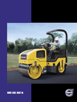 Cilindri vibratori în tandem Volvo CR30 