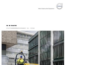 Cilindri vibratori în tandem Volvo DD25B