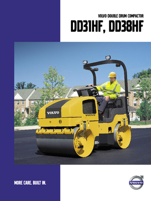 Cilindri vibratori în tandem Volvo DD31HF