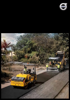 Cilindri vibratori în tandem Volvo DD100 