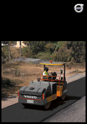 Cilindri vibratori în tandem Volvo DD100B