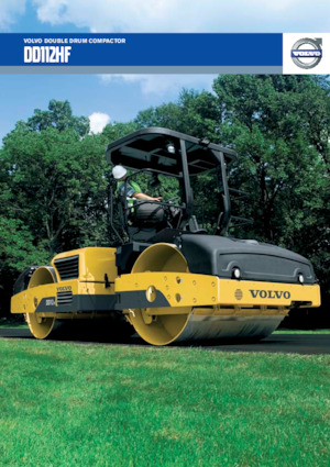 Cilindri vibratori în tandem Volvo DD112HF