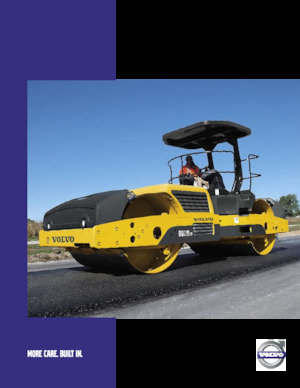 Cilindri vibratori în tandem Volvo DD118HF