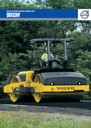 Cilindri vibratori în tandem Volvo DD132HF