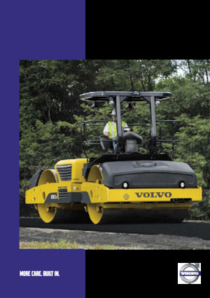 Cilindri vibratori în tandem Volvo DD132HF