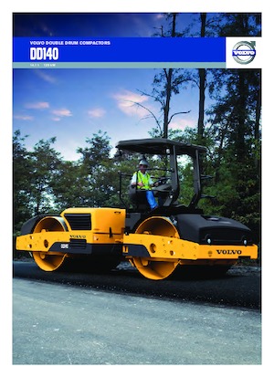 Cilindri vibratori în tandem Volvo DD140