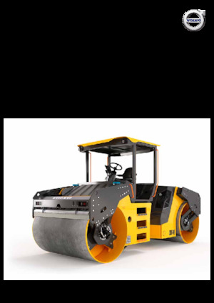 Cilindri vibratori în tandem Volvo DD145