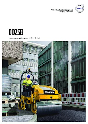 Cilindri vibratori în tandem Volvo DD25B