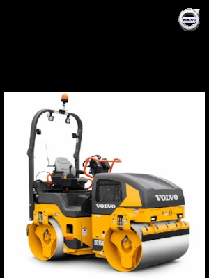 Cilindri vibratori în tandem Volvo DD30B 