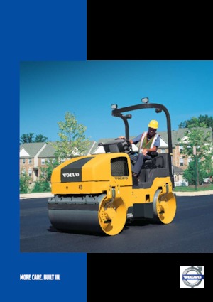 Cilindri vibratori în tandem Volvo DD31HF