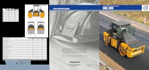 Cilindri vibratori în tandem Volvo DD85