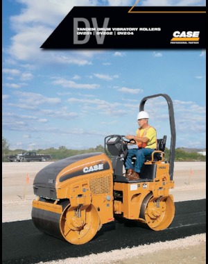 Cilindri vibratori în tandem Case DV202