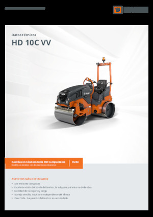 Cilindri vibratori în tandem Hamm HD 10C VV