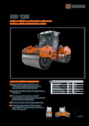 Cilindri vibratori în tandem Hamm HD 138