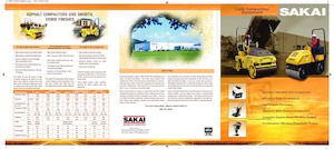 Cilindri vibratori în tandem Sakai HS67ST