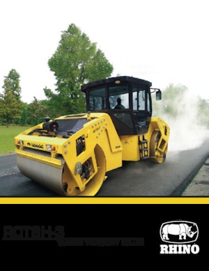Cilindri vibratori în tandem RHINO RCT8H3
