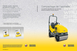 Cilindri vibratori în tandem Wacker RD 16-90