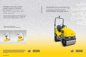 Cilindri vibratori în tandem Wacker RD 27-120