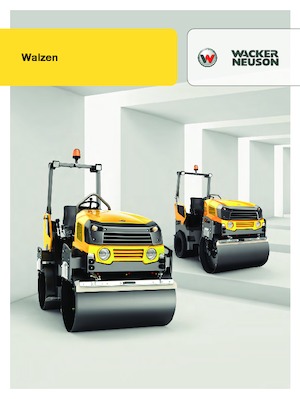 Cilindri vibratori în tandem Wacker Neuson RD45-140 C
