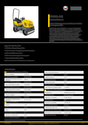 Cilindri vibratori în tandem Wacker Neuson RD12L-90