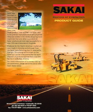 Cilindri vibratori în tandem Sakai SW770HF