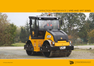 Cilindri vibratori în tandem JCB-Vibromax VMD100