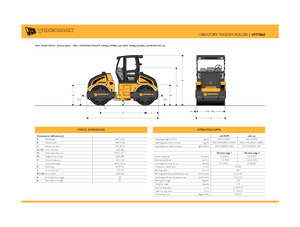 Cilindri vibratori în tandem JCB VMT 860