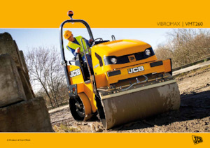 Cilindri vibratori în tandem JCB VMT 860