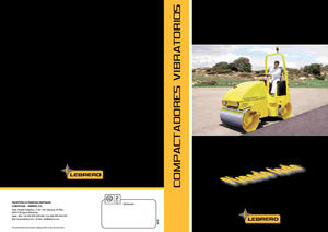Cilindri vibratori în tandem Lebrero VTA 202-100