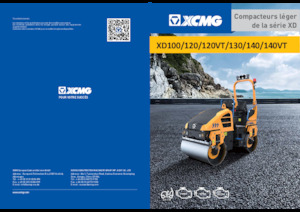 Cilindri vibratori în tandem XCMG XD120