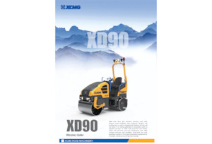 Cilindri vibratori în tandem XCMG XD90
