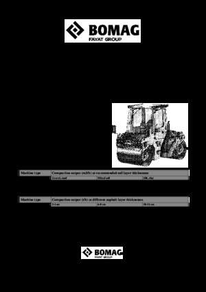 Cilindri vibratori în tandem Bomag BW 151 AD-50
