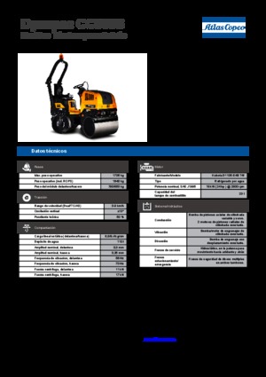 Cilindri vibratori în tandem Dynapac CC 900 S