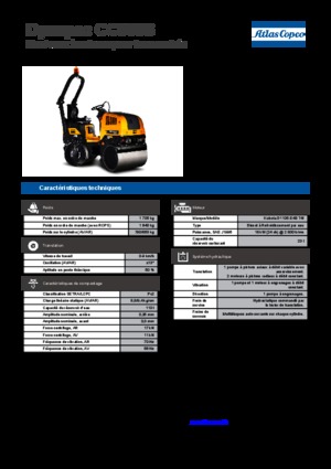 Cilindri vibratori în tandem Dynapac CC 900 S