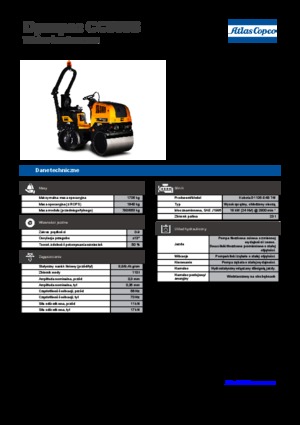 Cilindri vibratori în tandem Dynapac CC 900 S 