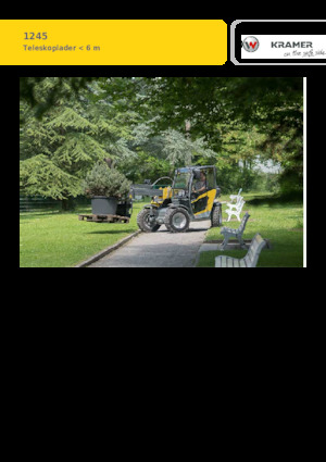 Telehandlere Kramer 1245