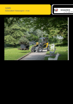 Telehandlere Kramer 1245